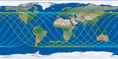 STARLINK-2021 (ID 47604) Reentry Prediction Image