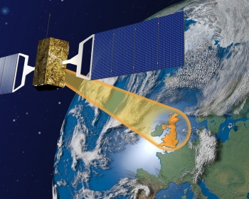Satellite highlighting the U.K.